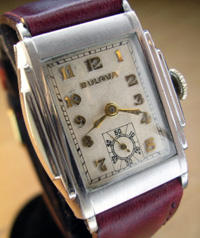 1939 Bulova wrist watch yellow gold filled